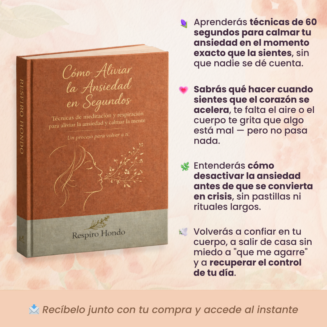Cómo Aliviar la Ansiedad en Segundos🪻